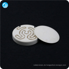 runde Industriekeramik-Teile Cordierit-Keramik-Heizelement bearbeitbar